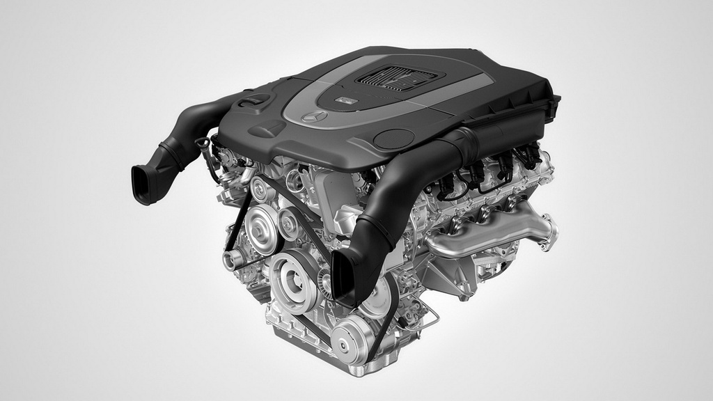 New Mercedes 3.5liter V6 and 4.6liter V8 engines