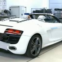 Video: 2011 Audi R8 Spyder production