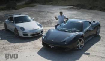 Video: Porsche 911 GT3 RS vs Ferrari 458 Italia