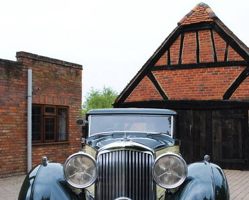 1935 Bentley Saloon auction at Brooklands