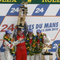 Audi R15 TDI winner at 2010 Le Mans 24h