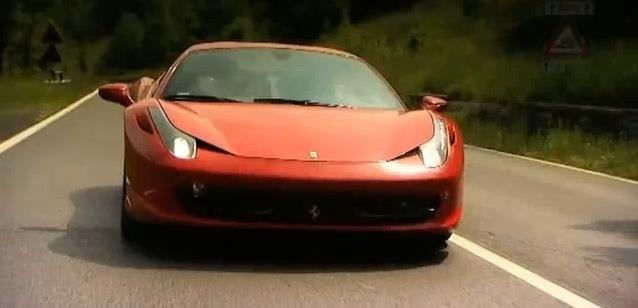 Ferrari 458 Italia test drive