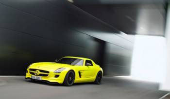 Mercedes SLS AMG E-Cell