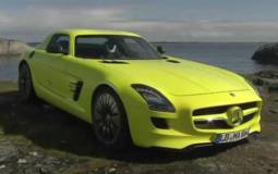 Mercedes SLS AMG E-Cell video