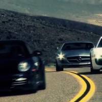 Mercedes SLS AMG vs Audi R8 V10 vs Porsche 911 Turbo