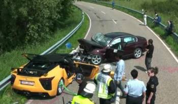 Toyota's chief test driver dies in Lexus LFA crash