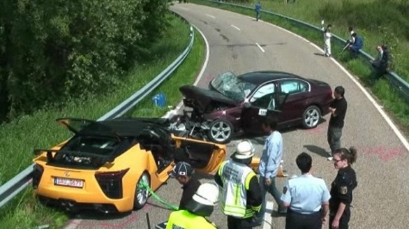 Toyota's chief test driver dies in Lexus LFA crash