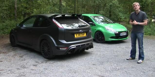 Video: Renault Clio Cup vs Ford Focus RS500