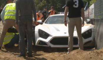 Zenvo ST1 crash video