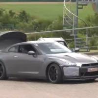 2011 Nissan GT-R SpecM spy video