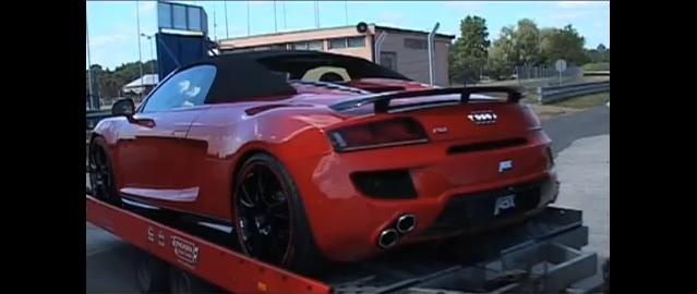 ABT Audi R8 Spyder video