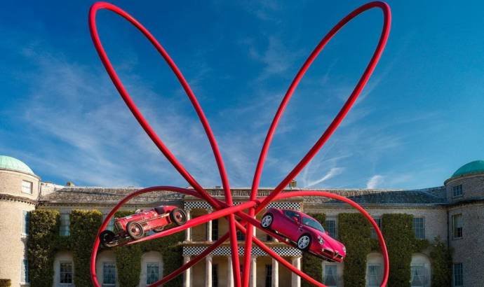 Alfa Romeo Centenary sculpture