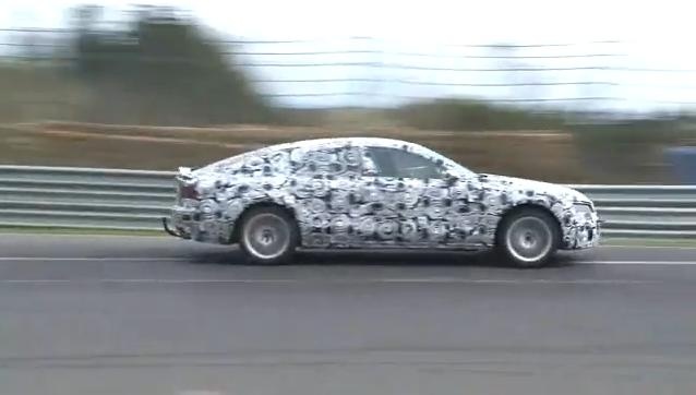 Audi S7 Spy Video