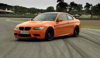 BMW M3 GTS video