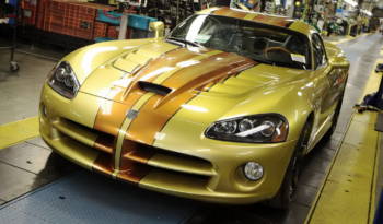 Custom Dodge Viper coupe marks end of production