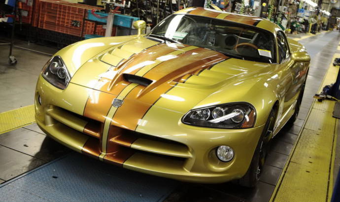 Custom Dodge Viper coupe marks end of production