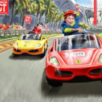 Ferrari World Abu Dhabi attractions