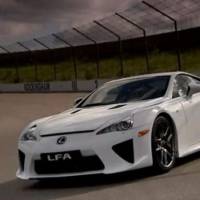 Lexus LFA track video