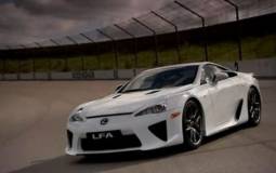 Lexus LFA track video