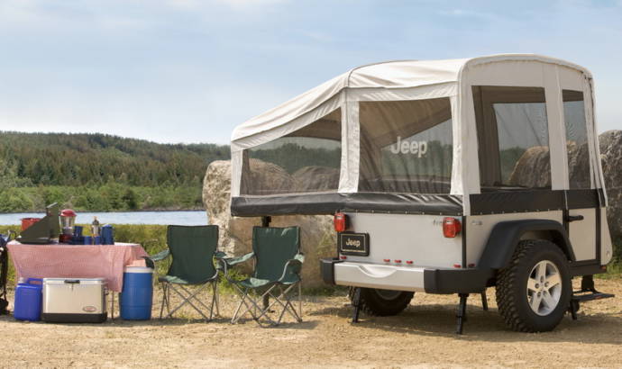 Mopar Jeep camper trailers