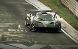 Pagani Zonda R Nurburgring Record video