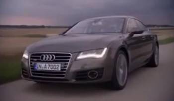 Video: Audi A7 driving scenes