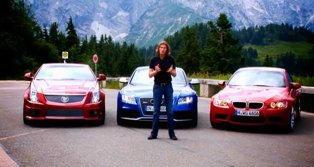 Video: Cadillac CTS-V Coupe vs Audi RS5 vs BMW M3