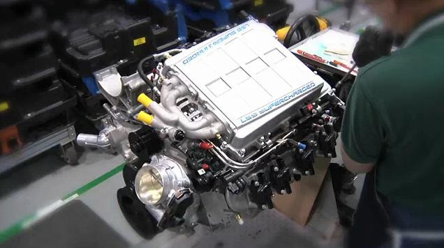 Video: Corvette Z06 and ZR1 LS9 engine building