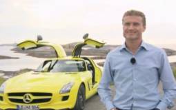 Video: Mercedes SLS AMG E-CELL Test Drive with David Coulthard