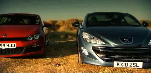 Video: VW Scirocco vs Peugeot RCZ