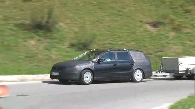 2011 Volkswagen Passat Estate spy video