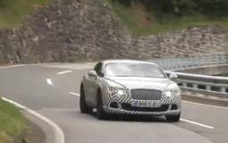 2011 Bentley Continental GT facelift spy video