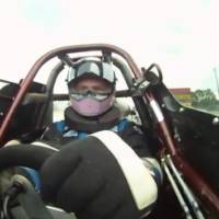 Dragster crash video