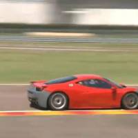 Video: Ferrari 458 Italia Challenge on track