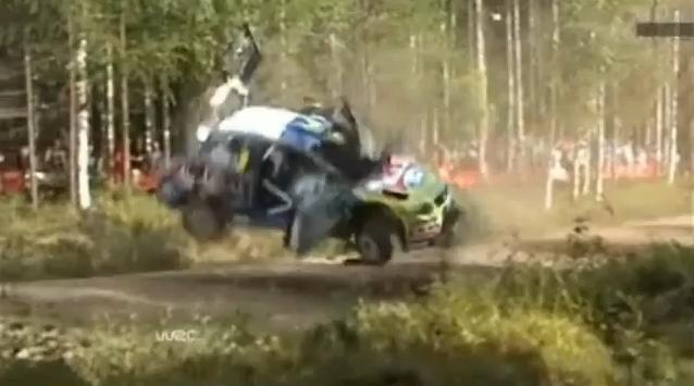 Video: Mikko Hirvonen Ford Focus WRC crash