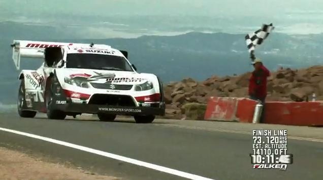 Video: Suzuki SX4 at Pikes Peak 2010