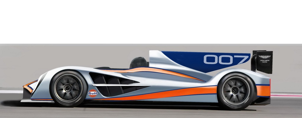 2011 Aston Martin Le Mans race car