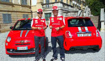 Abarth 695 Tributo Ferrari for Massa and Alonso