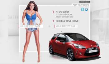 Find your perfect partner with Dating 2.0 and Citroen DS3