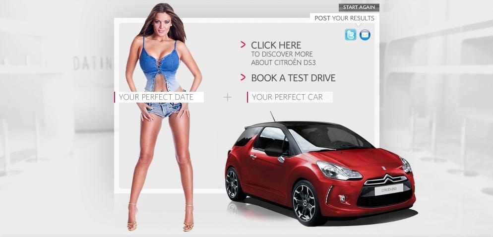Find your perfect partner with Dating 2.0 and Citroen DS3