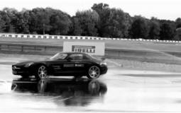 Mercedes SLS AMG drifting video