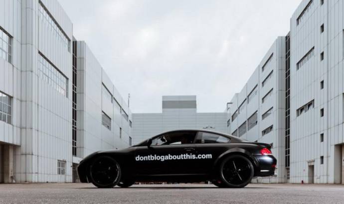 Mystery BMW hybrid concept - photos and video