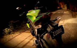 2011 Kawasaki Z1000 video