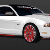 Custom 2011 Ford Mustangs at SEMA 2010