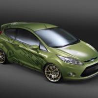 Custom Ford Fiestas for SEMA 2010