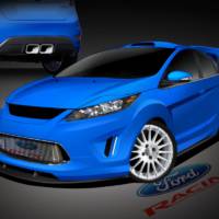 Custom Ford Fiestas for SEMA 2010