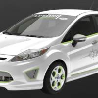 Custom Ford Fiestas for SEMA 2010