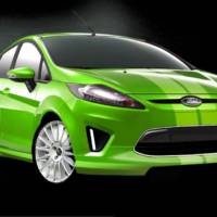 Custom Ford Fiestas for SEMA 2010