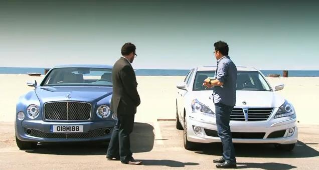 Hyundai Equus vs Bentley Mulsanne video