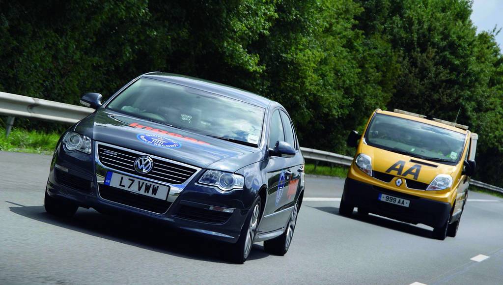 VW Passat BlueMotion: 1531 miles on one tank